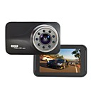 T639 848 x 480 / 1280 x 720 / 1920 x 1080 Car DVR 170 Degree Wide Angle 3 inch Dash Cam Night Vision / G-Sensor / Loop recording 9 infrared LEDs Car Recorder 