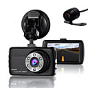 T660 848 x 480 / 1280 x 720 / 1440 x 1080 Car DVR 170 Degree Wide Angle 3 inch LCD Dash Cam G-Sensor / Loop-cycle Recording 6 infrared LEDs Car Recorder / 1920 x 1080 