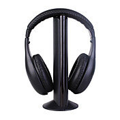 [XmasSale]MH2001 casque 3,5 mm sur l'oreille 5 en 1 salut-fi sans fil avec radio FM microphone salut-fi pour mp3 / PC / TV