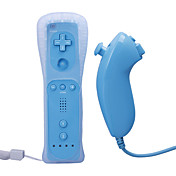 [XmasSale]Nunchuk + Etui pour Wii (Bleu)