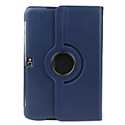 360 degrés de rotation PU Case avec support pour Samsung Galaxy N8000 Note 10.1