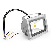 Waterproof 10W 1000LM 3000-3500K Warm White Light LED Flood Lamp (85-265V)