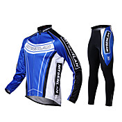 Hommes MYSENLAN Automne et hiver Costumes de style vélo avec Dual Side Fleece