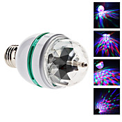 E27 3W Colorful Light Autorotation Mini LED Bulb for Disco Party Stage (85-265V)