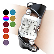 [XmasSale]Montre Rectangulaire, Bracelet Triangles & Perles en Plastique (Autres Coloris Disponibles)