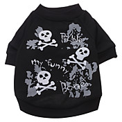 Modèle Happy Skull T-shirt pour chiens (S-XXL)