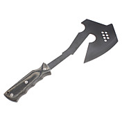 Black Sharp Stainless+Wood Cross Fire AXE