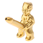 Novelty Windproof Gas Lighter (Gold)