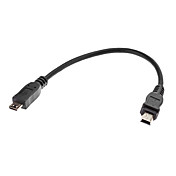 Micro USB Male to Mini USB Male Adapter Cable for Samsung Galaxy S3 I9300 and Others