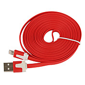 Câble USB - 8 Broches pour iPhone 5, iPad Mini, iPad 4, iPod (300cm),
