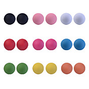 Lureme®Cute Candy Color Bead Earring (9 Pairs)