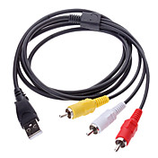 USB to 3RCA M/M Cable (1.5M)