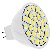 MR16 5W 30x5050 SMD 400-420LM 6000-6500K Natural White Light LED Spot Bulb (12V)