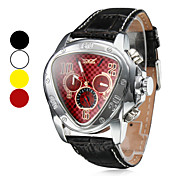Montre Triangulaire en Similicuir (Autres Coloris Disponibles)