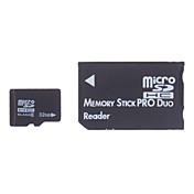 32gb micro SD / TF carte mémoire SDHC et micro SDHC adaptateur ms