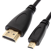 New Slim 6ft Micro HDMI AV Cable for Moto Mobile Phone and Other Tablets