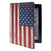 The Stars and the Stripes Pattern PU Leather Full Body Case with Stand for iPad 2/3/4