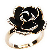 Women's Korean Version Floral Ring