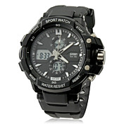 Men's Watch Sports Multi-Function Analog-Digital Dial Water Resistant