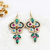 Bohemia Green Gem Earrings