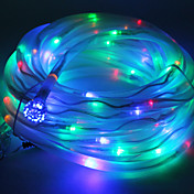 Multicolor Solar Powered Tube Rope 100 LED String Light Lamp Garden Party Decor