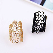 European And American Style Retro Hollow Carved Flower Ring Ring Opening Mysterious Lace R765 R766