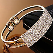 Elegant Crystal Bangle Bracelet(Assorted Color)