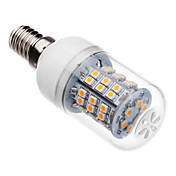 E14 6 W 46 SMD 2835 530-560 LM Warm White Corn Bulbs AC 220-240 V