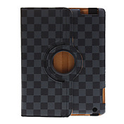 360 Degree Rotating Grid Pattern Protective Case for iPad 2/3/4