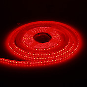 Imperméable 48W 5M 120x3528SMD 1800-2400LM lumière rouge de LED Light Strip (DC12V)