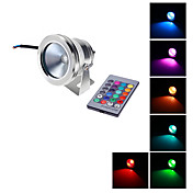 Remote-Controlled Flood Lights 10 W 1000 LM RGB AC 12 V