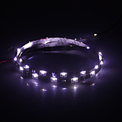 0,6 M 2W 30 LED 140lm Blanc Lumière de bande de LED (12V DC)