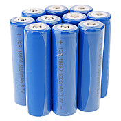 ICR 5000mAh 18650 Li-ion Rechargeable Battery(10pcs)