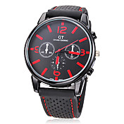 Men's Watch Dress Watch Silicone Strap