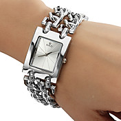 Women's Watch Square Radial Pattern Dial Bracelet Watch