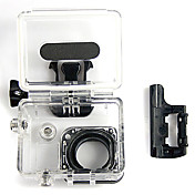 Camera Case extérieure imperméable Sport Eau pour Gopro Hero 3/3 + - Noir + Transparent