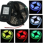 5M 300X3528 cms bande de lumière et de connecteur et AC110-240V à Eu Transformer Dc12V3A (variété de couleurs)