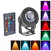 10W LED Underwater Light 1000LM Waterproof Flood Lamp With Convex Glass Lenses (12-18V)