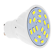 DAIWL GU10 7W 18x5630SMD 570LM 5500-6500K Cool White Light LED Spot Bulb (220-240V)