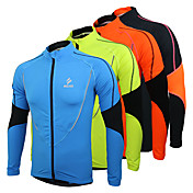 Toison d'hiver des hommes thermique Manteau de bicyclette de vélo Jersey sport extérieur