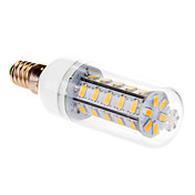 E14 9W 36x5630SMD 760LM 2500-3500K Warm White Light LED Corn Bulb (220-240V)