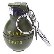 Keychain Style Grenade Shaped Alloy Lighter