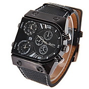 Men's Watch Military Dual Time Zones Multi Function