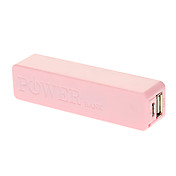 Popular 2600mAh Mobile External Power Charger for iphone 6/6 plus/5/5S/Samsung S4/S5/Note2 (Pink)