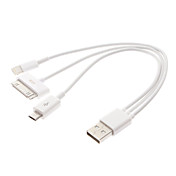 3-In-1 Universal Sync USB Data Cable for Samsung and iphone