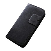 Stand Wallet with Card Holder Soft Feel Luxury Leather Case for iPhone 5/5S 