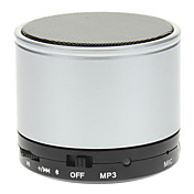 Bluetooth Mini Speaker with Mic,TF Card Supported(Silver)