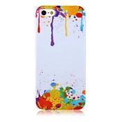 Oil Paint Pattern Back Case for iPhone 5/5S              