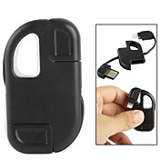 mini-USB trousseau de câble de données de charge de connecteur 8 broches pour l'iphone 6 iphone 6 plus iphone 5 itouch 5 ipad4 Mini iPad ...
