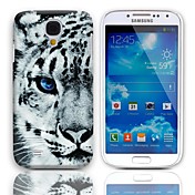 Hard Case Tiger Pattern avec protecteurs d'écran 3-Pack pour Samsung Galaxy S4 mini-I9190